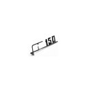 Schriftzug "LI150" -Beinschild-
