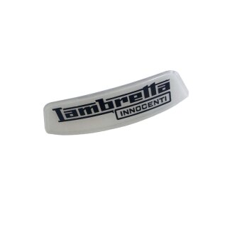 Rear frame badge "Lambretta Innocenti" for SX150/200/LiS125