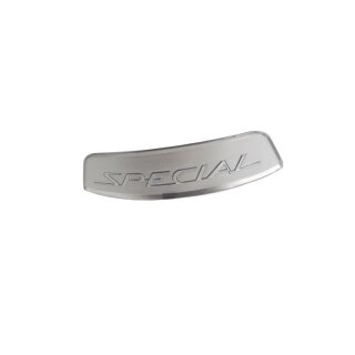 Rear frame badge "Special" -silver-