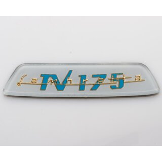 Rear frame badge "TV175" -white-