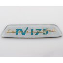 Rear frame badge "TV175" -white-