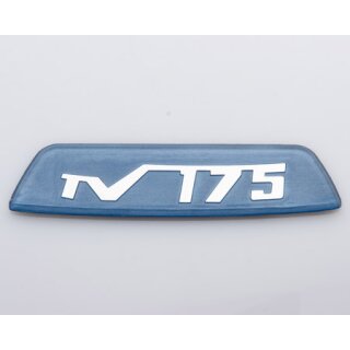 Rear frame badge "TV175" -blue-