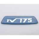 Rear frame badge "TV175" -blue-