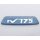 Heckemblem -Casa Lambretta- "TV175" blau