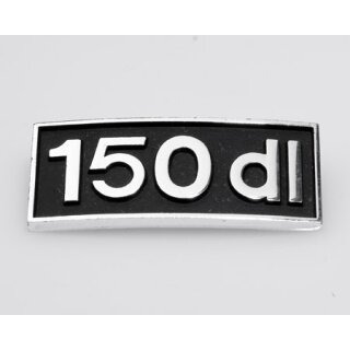 Legshield badge "150DL"