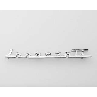 Schriftzug "Innocenti" Serie 1/2 -Beinschild-