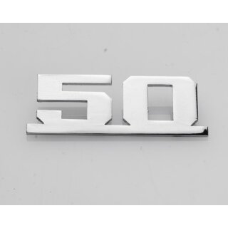 Schriftzug "50" f. J50 Special (klein) -Beinschild-