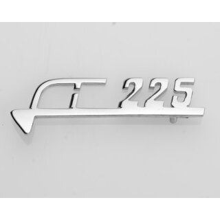 Schriftzug "LI225" -Beinschild-