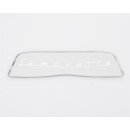 Rear frame badge "Lambretta" white Serveta