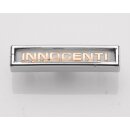 Emblem "Innocenti" über Hupe J50-J125...