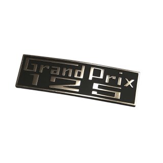 Legshield badge "Grand Prix 125"