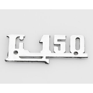Schriftzug "Li 150" Serie 2 Eibar/Serveta -Beinschild-