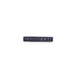 Emblem "Innocenti" über Hupe J50 DeLuxe & J125 Starstream