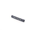 Legshield emblem "Innocenti" J50-125 metal