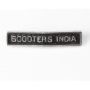 Rear frame badge "Scooters India"