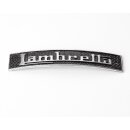 Legshield badge "Lambretta" late SIL GP