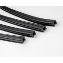 Floorboard rubber strips Series 3/DL/GP black