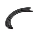 Floorboard rubber strips Series 3/DL/GP black