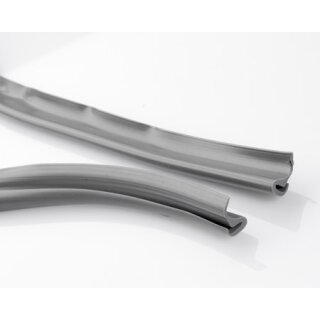 Sidepanel rubbers Series  "Casa Lambretta" Series 1-3/DL/GP/LD grey