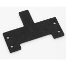 Sidepanel spring clip plate antirattle rubber