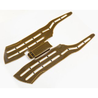 Fußmatte Serie 3/DL/GP schwarz/gelb