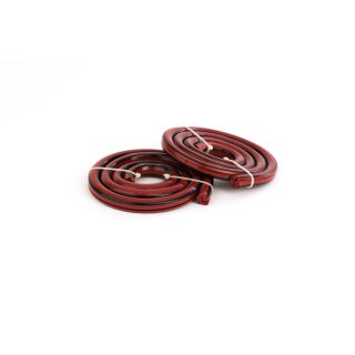 Legshield rubbers "Candy" Series 1-3/DL/GP red/black