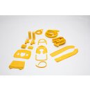 Rubber kit SX/TV3/LiS/DL/GP yellow