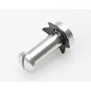 Lever pivot pin, washer & nut Series 1-3 zinc (Ø 7mm)