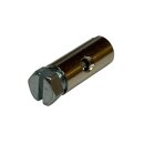 Trunnion f. semi-hydraulic discbrake