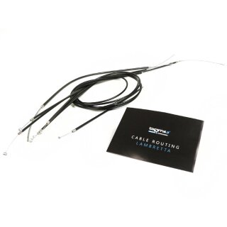 Seilzugsatz "PTFE" DL/GP, schwarz