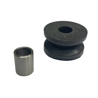 Rubber mount & bush f. Taffspeed/Camlam/etc.  exhausts