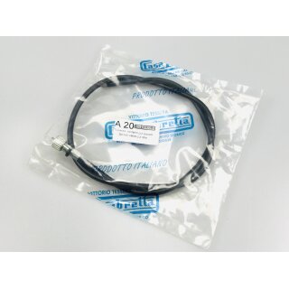 Speedo cable Lui/Vega/Luna/Cometa 50-75cc black (small quadrant: 1,9/1,9mm)