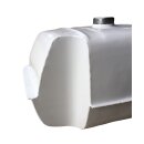 Long range fuel tank "Jockeys Boxenstop" RH carbs (12ltr.) Series 1-3/DL/GP/Serveta -white-