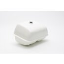 Long range fuel tank "Jockeys Boxenstop" RH carbs (12ltr.) Series 1-3/DL/GP/Serveta -white-