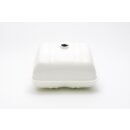 Long range fuel tank "Jockeys Boxenstop" RH carbs (12ltr.) Series 1-3/DL/GP/Serveta -white-