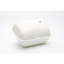 Long range fuel tank "Jockeys Boxenstop" RH carbs (12ltr.) Series 1-3/DL/GP/Serveta -white-