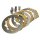 Clutch plate set "Surflex" J100-125/Lui/Luna/Vega/Cometa 75cc -WITH springs-