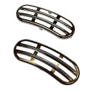 Side panel grills LD (56-57)  -chromed-