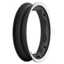 Wheel rim tubeless alloy black/polished Series...