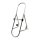 Inline spare wheel holder (swing out type) Series /DL/GP -zinc-
