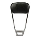 Back rest "Cuppini" low, chrome