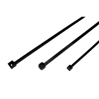 Plastic cable tie 3,5x200mm black