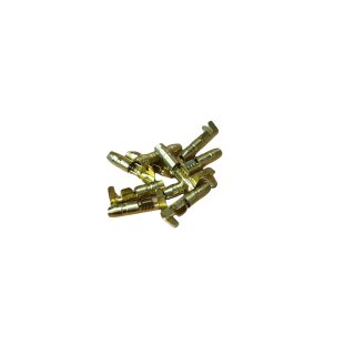Crimp terminal male bullet connector (set of 10)