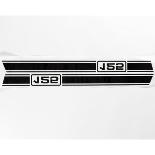Sidepanel sticker set Jet "125" black
