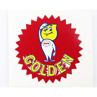 Aufkleber "Esso Golden" ca. 65 mm