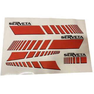Aufklebersatz "Exclusive" Serveta