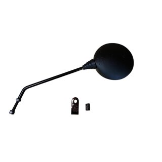 Lenkerspiegel rund, schwarz, links & rechts (200mm)