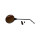 Handle bar mirror, round, black left or right