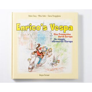 Buch Enricos Vespa englisch französisch  