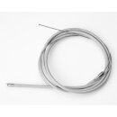 Front disc brake cable compl. grey
